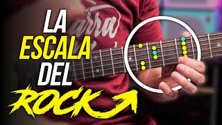 Cómo PRACTICAR la ESCALA PENTATÓNICA en Guitarra la ESCALA DEL BLUES y ROCK [upl. by Donn]