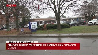 Shots fired outside Cole Elementary School [upl. by Barnie370]