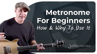 HOW and WHY to Use a Metronome  Guitar for Beginners [upl. by Droffilc113]