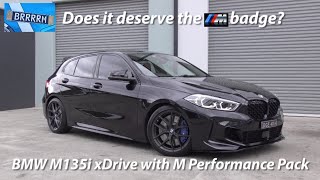 2020 BMW M135i xDrive with M Performance Package quotTwo Dadsquot Review  BRRRRM Australia [upl. by Michaud778]