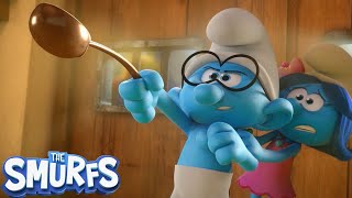 MEET BRAINY THE KNOWITALL 🧠  The Smurfs NEW 3D TV SERIES [upl. by Eliza434]