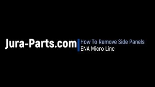 How to Open Jura ENA Micro Coffee Machines [upl. by Sewell616]