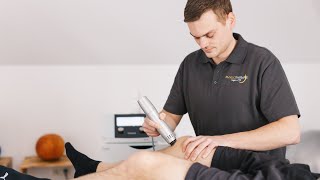 Radiale Stoßwellentherapie  Physiotherapie Hagen a T W [upl. by Sacksen505]