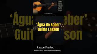 Água De Beber Guitar Lesson Acoustic Strum Astrud Gilberto Version [upl. by Armalda533]