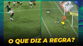 FOI PÊNALTI PARA O SÃO BERNARDO CONTRA O PALMEIRAS [upl. by Edurtreg]