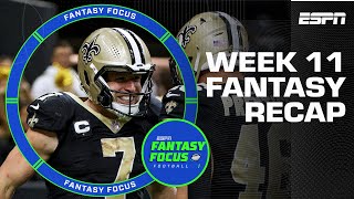 Week 11 recap  Fantasy Focus [upl. by Hajidak]