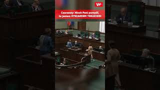 Czarzasty Niech pani pomyśli że jestem RYSZARD TERLECKI shorts [upl. by Elli703]