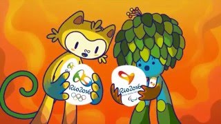 Conheça os mascotes dos Jogos Rio 2016 [upl. by Olivero]