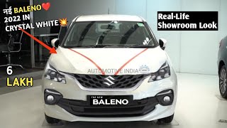 New 2022 Maruti Suzuki Baleno Leaked in white color2022 Maruti Baleno V12 Price InteriorBaleno [upl. by Ahcmis]