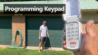 How to Install Your Genie Wireless Keypad [upl. by Rennie129]