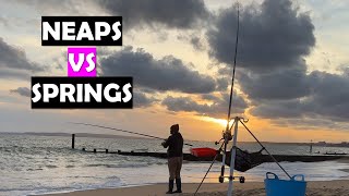 Southbourne Sea Fishing  Neaps VS Springs [upl. by Bunde]