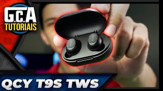 QCY T9S TWS  FONE INCRÍVEL e BARATO cumpre o que promete BLUETOOTH 50 com baixa latência [upl. by Allina]