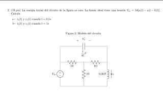 Circuitos eléctricos usando Laplace y MatLab [upl. by Mills]