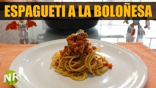 Como Hacer Espagueti A La Boloñesa Bolognesa [upl. by Eatnuahc]