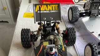 Tamiya Avante Black Special running video [upl. by Akeimat]