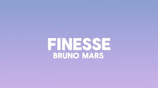 Finesse  Bruno Mars Lyrics [upl. by Evey74]