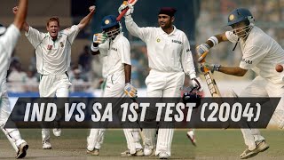 India Vs South Africa 1st Test 2004 Indian Batting Sehwag amp Gambhir Dominant Duo in Kanpur [upl. by Renraw]