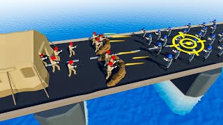 DEFEND THE BRIDGE Epic Tug of War Battles in Operation Polygon Storm [upl. by Tillie670]