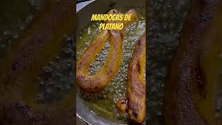 mandocas platanos queso cheese ytshorts ytviral youtubeshorts food frying fry botanas [upl. by Eyde]