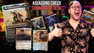 All Assassins Creed Commander Deck  An Ezio Auditore Deck Tech [upl. by Anelrats430]