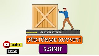 SÜRTÜNME KUVVETİ 5SINIF FEN BİLİMLERİ  2021 [upl. by Liebman]