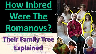 The ROMANOVS Their Inbred Family Tree Explained Mortal Faces [upl. by Rodney610]