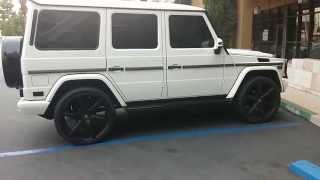 Lexani LX Thirty Tires on Mercedes G Wagon [upl. by Ancel]