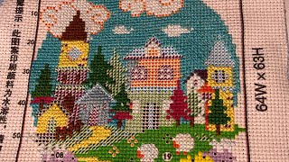 A mini Monday cross stitch finish plus thrifty treasures [upl. by Sugden]