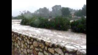 Inundaciones en Xaló Alicante 12 de Octubre de 2007 [upl. by Spada]