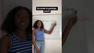 Passé composé  accorder le participe passé learnfrench conjugaison education français school [upl. by Rosalind]