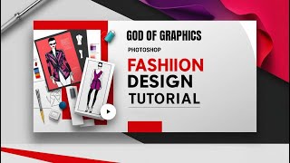 Photoshop Fashion Design Tutorial  Class 5 [upl. by Irrep230]