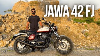 2024 New Jawa 42 FJ Detailed Review  All You Need To Know  Motorxone [upl. by Tolmann949]