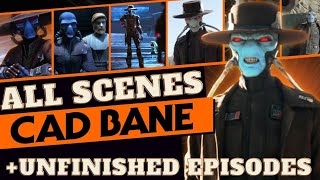 Cad Bane all scenes Clone Wars Bad Batch Boba Fett [upl. by Ferrell147]