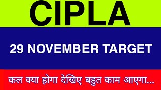 29 November Cipla Share  Cipla Share price today News  Cipla Share latest news [upl. by Inaluahek]