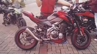 Suara Knalpot HP Corse Kawasaki Z900 2017 [upl. by Nihahs715]