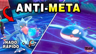 ⚔️ GOLDUCK Barriendo Legendarios  Combate Online VGC Series 12  Pokémon Espada  Escudo [upl. by Bayly382]