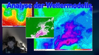 Erster Wintereinbruch nach Mitte November  Abendanalyse der Wetterkarten GFS  ECMWF 12er wetter [upl. by Ylrebmit]