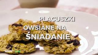 Placuszki owsiane na śniadanie  Noizz Food [upl. by Annahsit596]