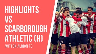 MATCH HIGHLIGHTS  Witton Albion 21 Scarborough Athletic [upl. by Eisler]