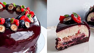 How To Make A Gluten Free Entremet Cake Vegan [upl. by Nerita]