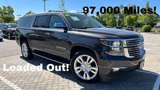 2017 Chevrolet Suburban Premier 53 POV Test Drive amp 97000 Mile Review 20152020 [upl. by Lodovico25]