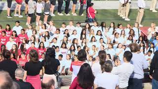 Coppell combined choirs National Anthem 10132023 [upl. by Ethan]