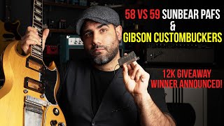 Which Will I Prefer Sunbear PAFS 58 vs 59 amp Gibson Custombuckers [upl. by Rehc]