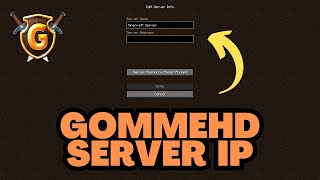 Minecraft GommeHD Server IP 2024 [upl. by Milla278]