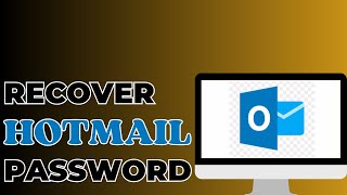 How To Recover Hotmail Password 2024 [upl. by Ayaj]