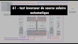 61  test inverseur de source solaire automatique [upl. by Bradwell263]