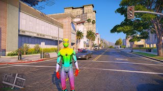 GTA 5 EPIC RAGDOLL SHOW SPIDERMAN VS COLOR MINION FALLS PART19 LIVE GTAV 4 gta shortsfeed gta5 [upl. by Huang847]