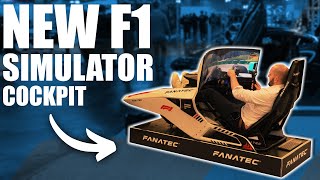 Formula One Racing Simulator Cockpit by Fanatec Looks Great [upl. by Ylhsa642]