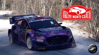 WRC Rallye Montecarlo 2022  Show amp Maximum Attack [upl. by Lanuk20]