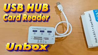 Unboxing amp Review 7in1 USB Hub  Card Reader Combo Overview [upl. by Sumedocin]